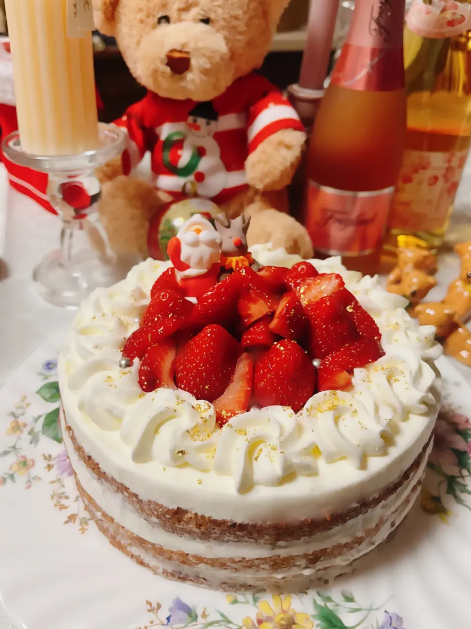 クリスマスケーキ🍓🎄🔔|きえさん