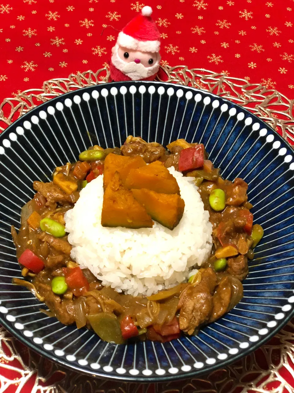 大豆のお肉でリース風キーマカレー|さらっと🍀さん