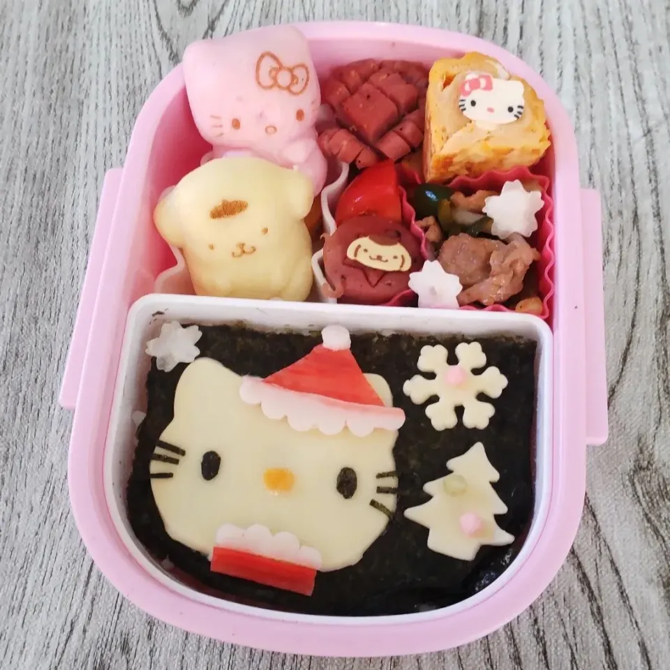 キティちゃんサンタ弁当|puniさん