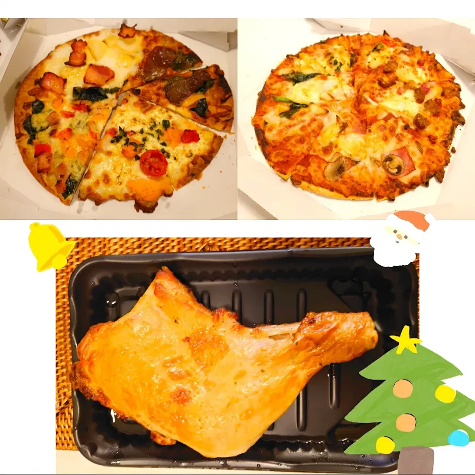 🎅🎄ドミノ・ピザ🍕|pinknari🐰🌈さん