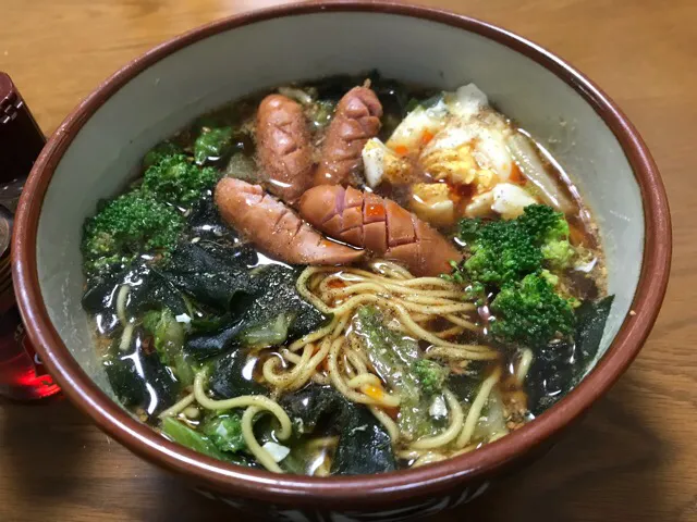 これ絶対うまいやつ🍜、背脂醤油味❗️(^｡^)✨|サソリさん