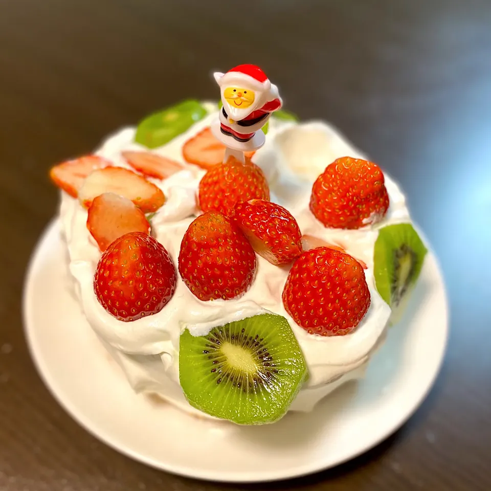 子どもたち作クリスマスケーキ|ちぐあささん