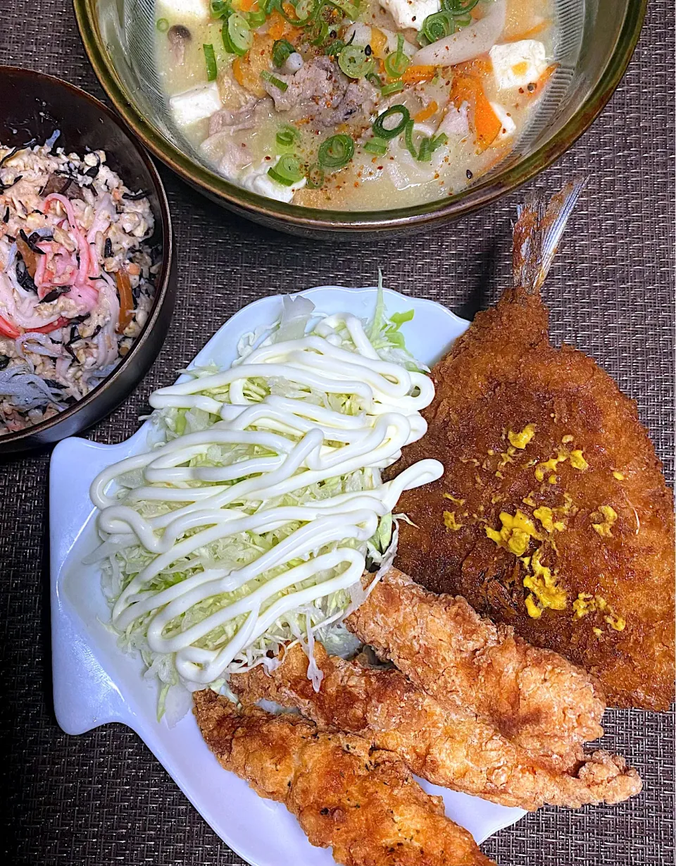 アジフライ定食|すくらんぶるえっぐさん