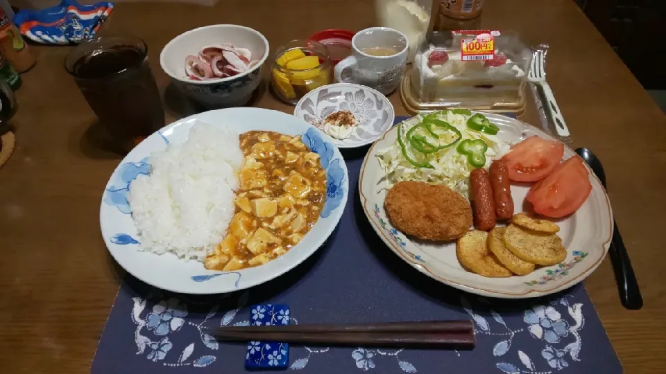 クリスマス的表現の夕飯♪|enarinさん