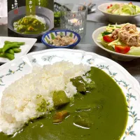 グリーンカレーでも、京抹茶のカレー！|gungunさん