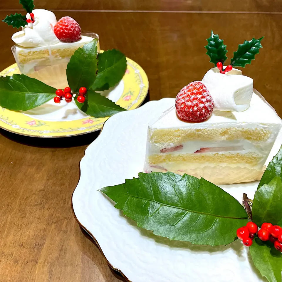 2022娘と私クリスマスケーキ🍰|kaoriさん