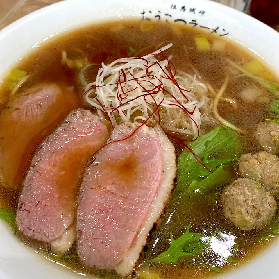 但馬城崎おうこつ醤油ラーメン|124goさん