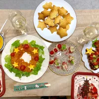 Snapdishの料理写真:クリスマスディナー|Noonさん