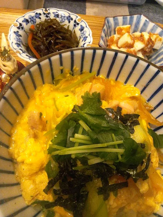 '22．12/25
今夜は親子丼😋|たえさん