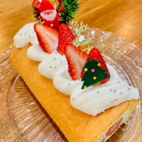 Snapdishの料理写真:2022クリスマスケーキ|よっちゃんさん