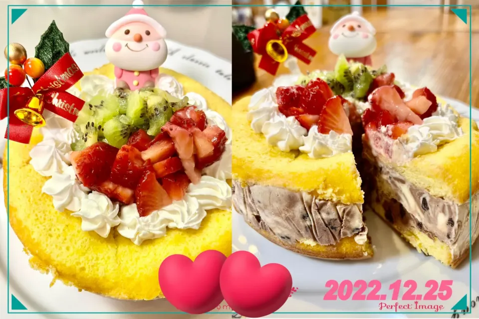 2022🎄アイスケーキ🎂|harutomomamaさん