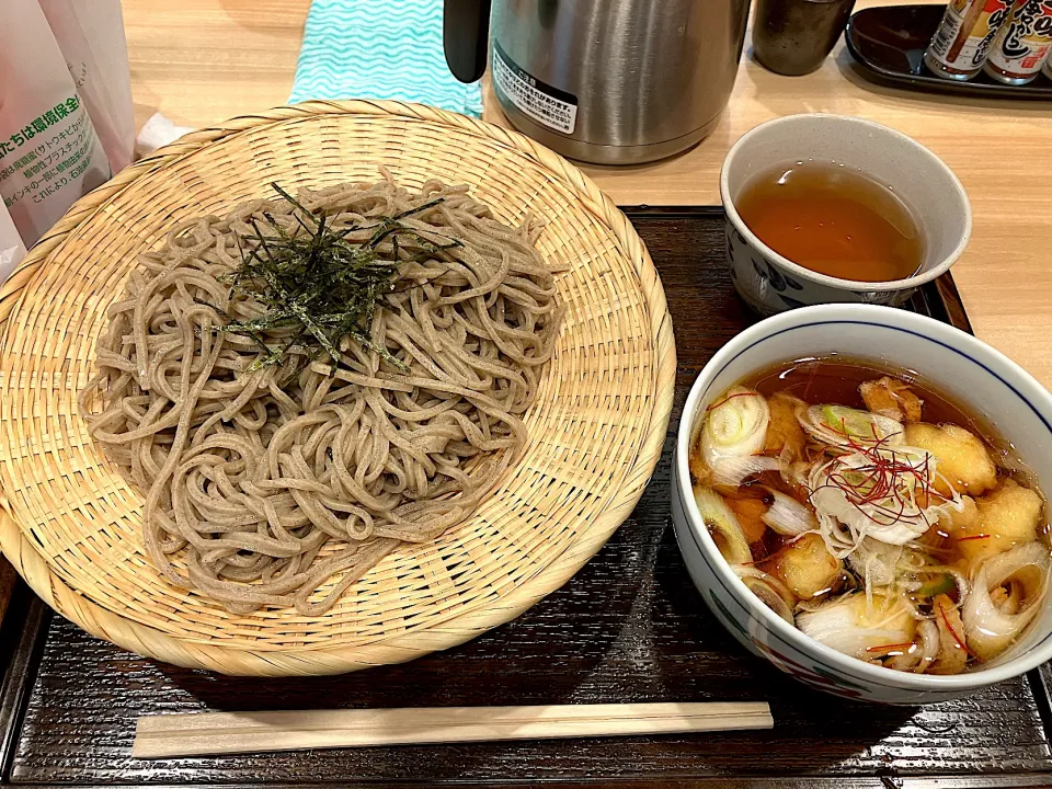 濃厚旨味鶏出汁 肉汁つけ蕎麦|しのぶさん