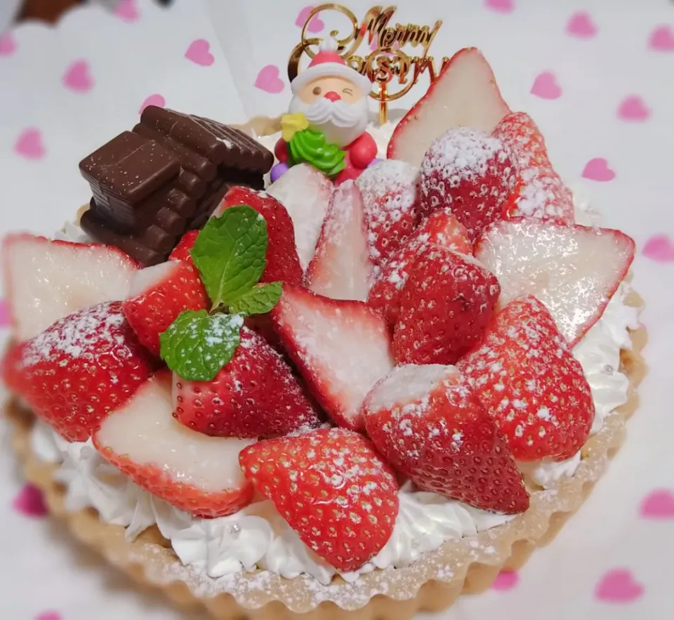 クリスマスケーキ🍰
いちごのタルト🍓💕|S͙ a͙ y͙ a͙ k͙ a͙さん