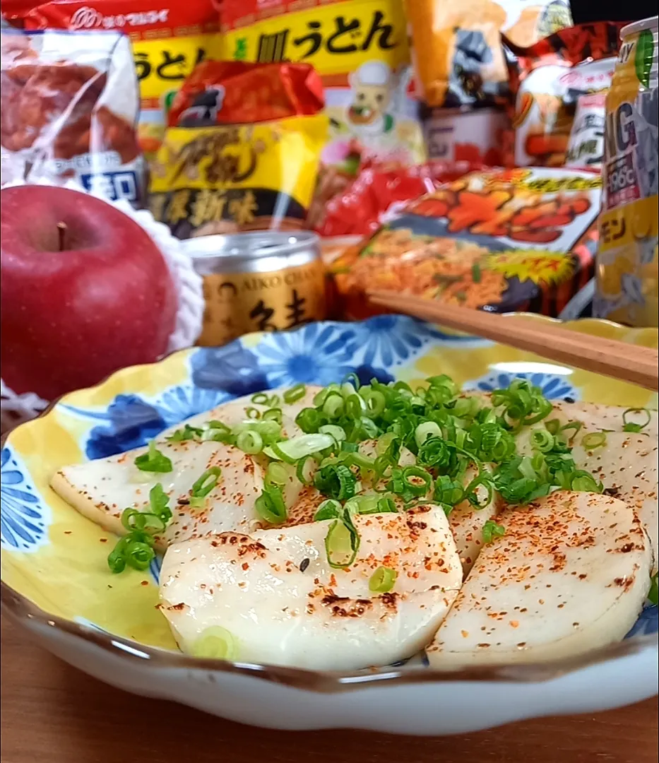 かまぼこのごま油焼き|まりおさん