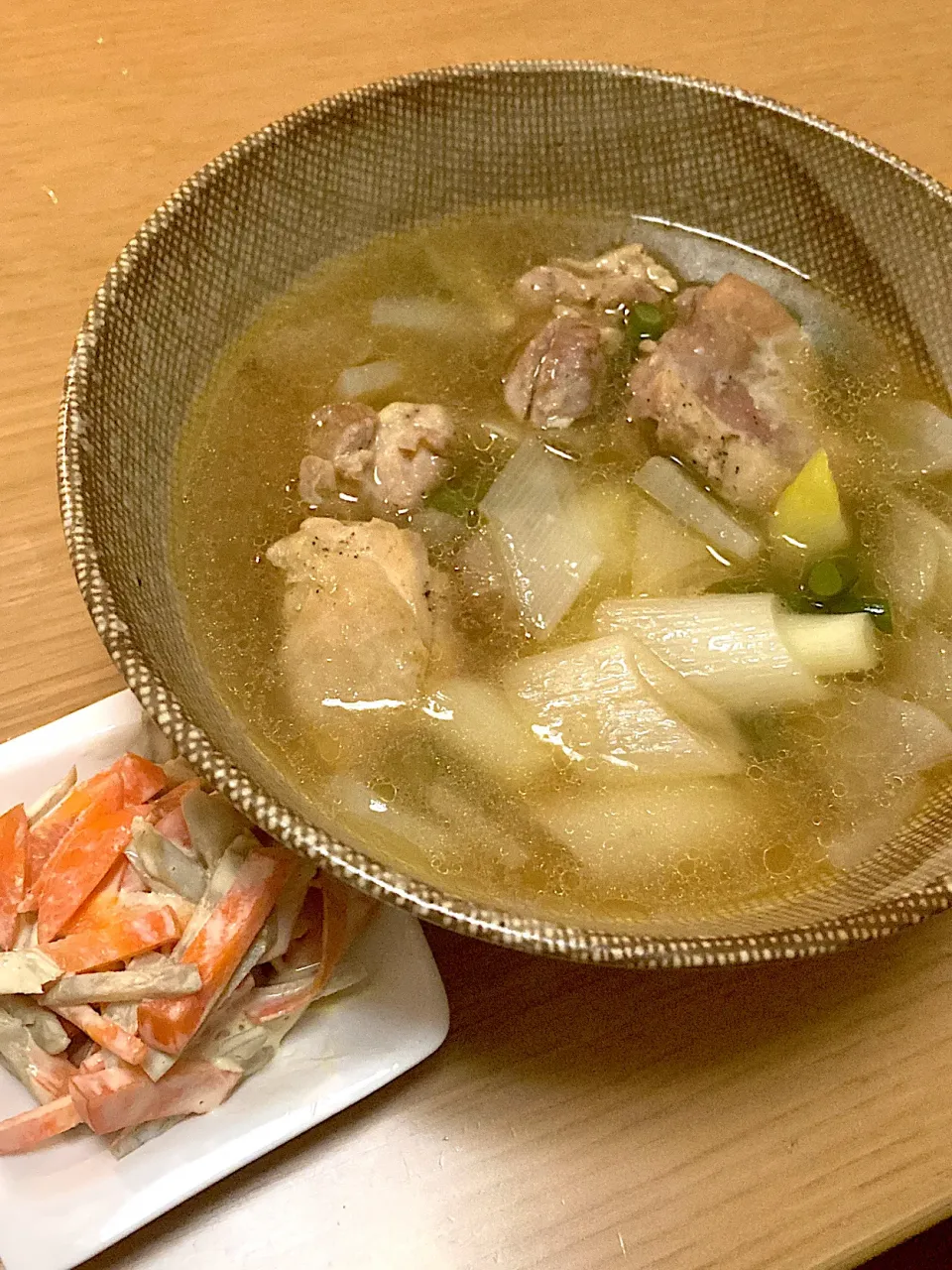 鶏肉と大根のねぎだく旨だし煮込み|アラサーOL腸活中！！さん