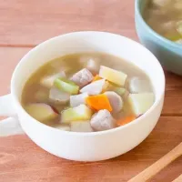 冬野菜のしょうがスープ|ヤマサ醤油公式アカウントさん