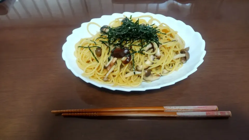 ・きのこの和風パスタ|早紀さん