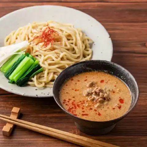 「液みそ 味噌ラーメン風」を使ってみたSnapdishの料理・レシピ写真:液みそ 味噌ラーメン風で作る坦々つけ麺