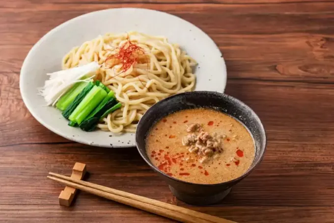 液みそ 味噌ラーメン風で作る坦々つけ麺|マルコメ キッチンさん