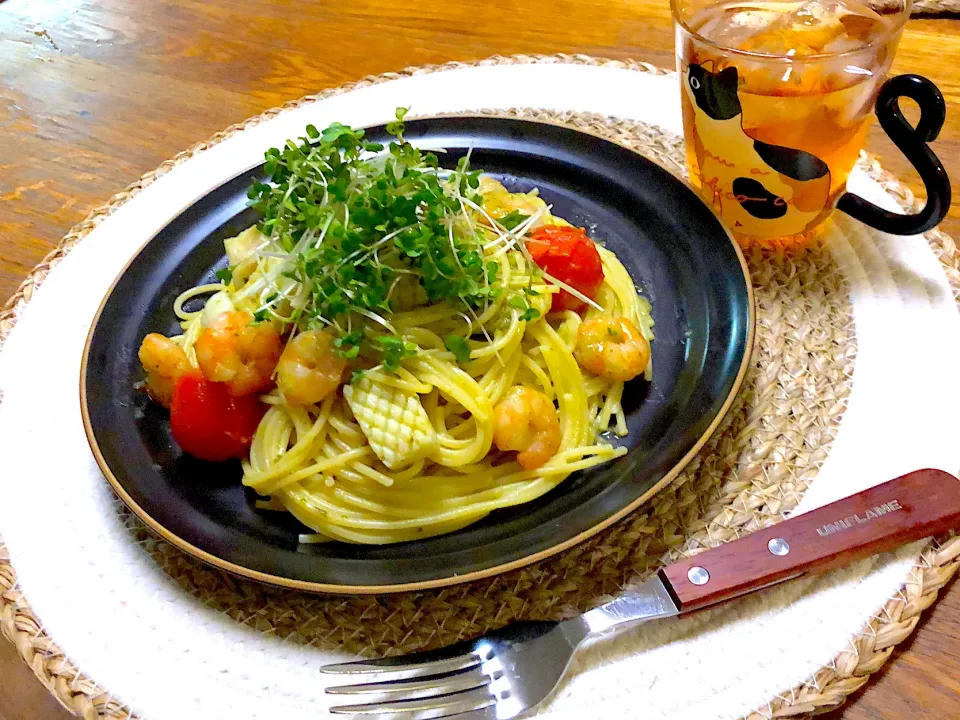 ジェノベーゼパスタ|ヒヨリ飯さん