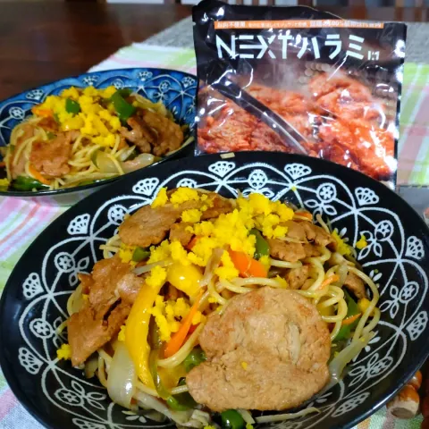 「NEXTハラミ1.1（ネクストハラミ）」を使ってみたSnapdishの料理・レシピ写真:NEXTハラミで和楓パスタ