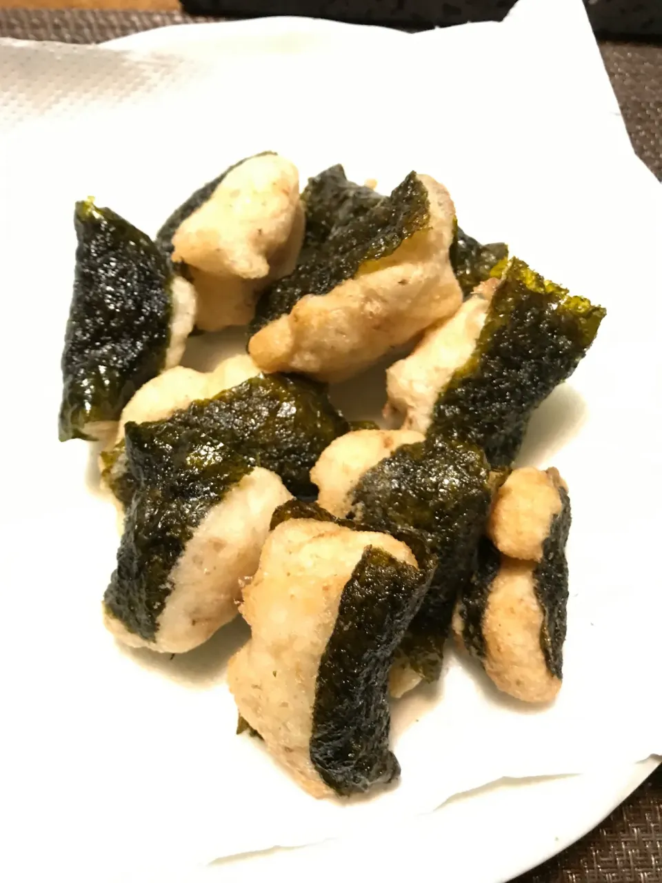 自然薯の磯辺揚げ|シャミさん