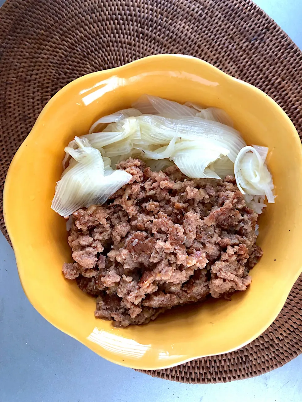 NIKUVEGEそぼろでボロネーゼになる前の丼|Syonaさん