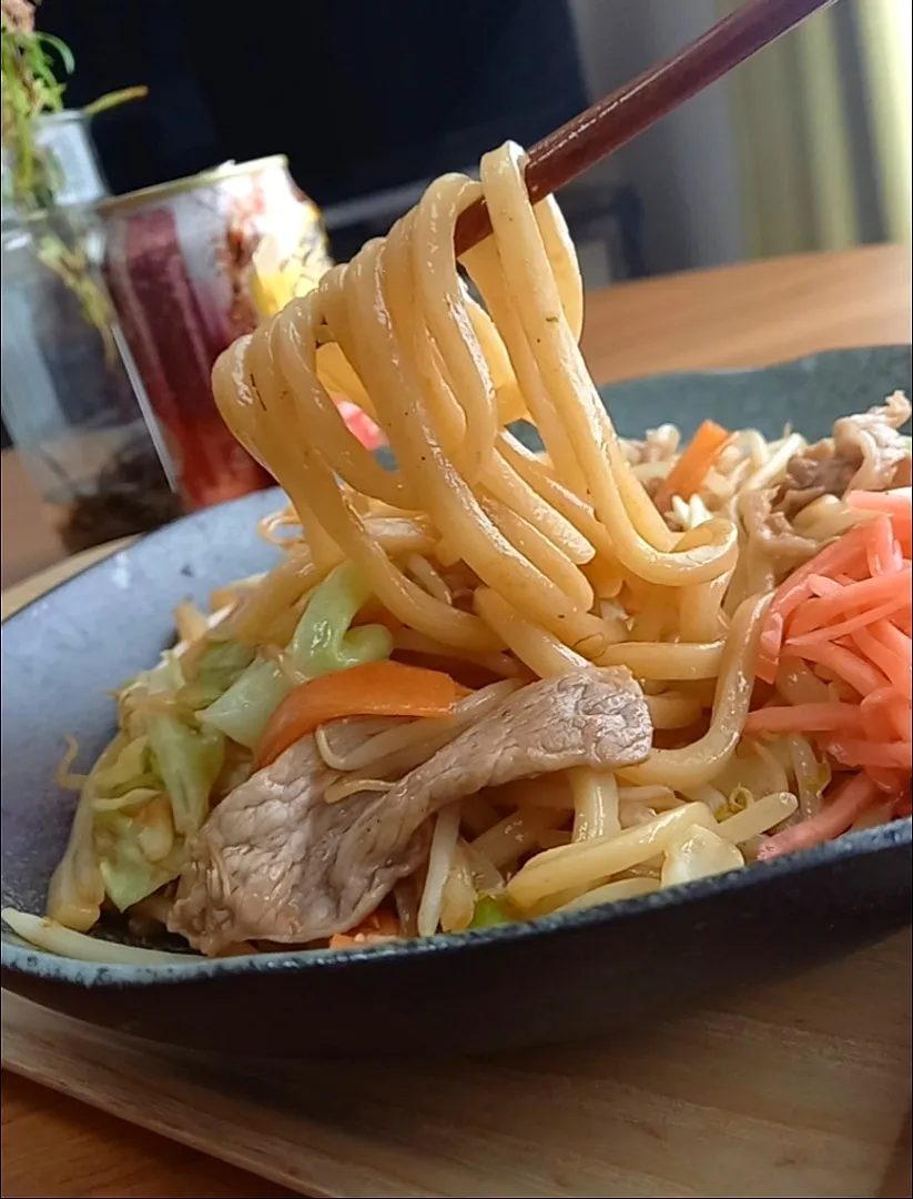 和風焼きうどん|まりおさん