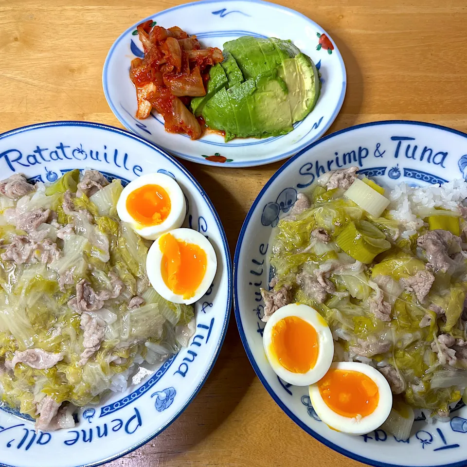 Snapdishの料理写真:白菜丼🥬|Makokoさん