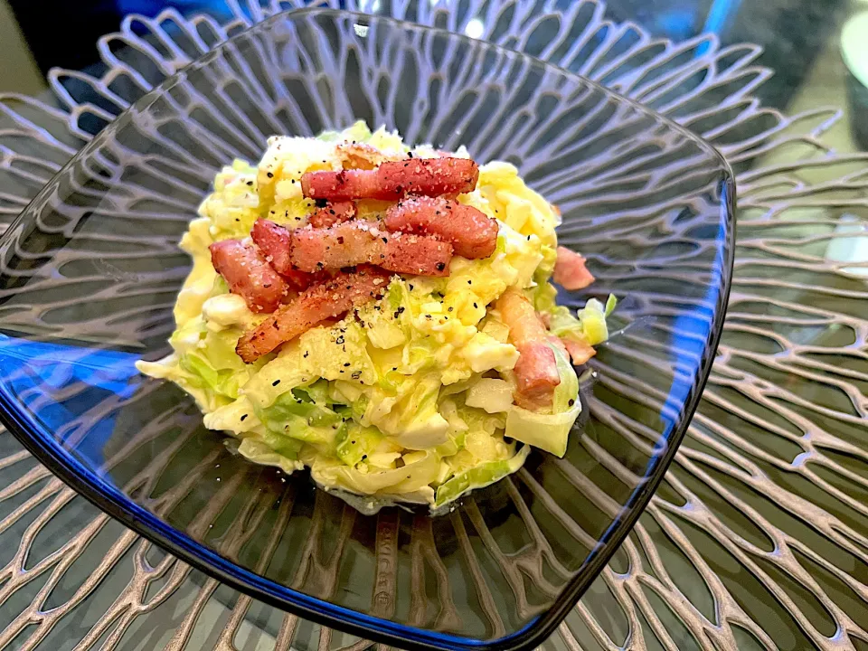 キャベツとベーコン🥓のタルタル温サラダ🥗|yokoさん