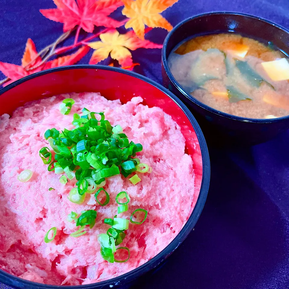 ネギトロ丼|オーロラさん