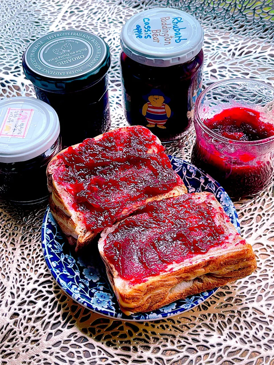 Blueberry🫐さんの料理 2022作って良かったもの💕Rhubarb&cassis jam|Blueberry🫐さん