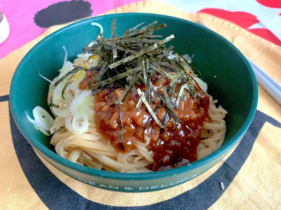 Snapdishの料理写真:ZENB麺で台湾まぜそば風に|yumyum😋さん