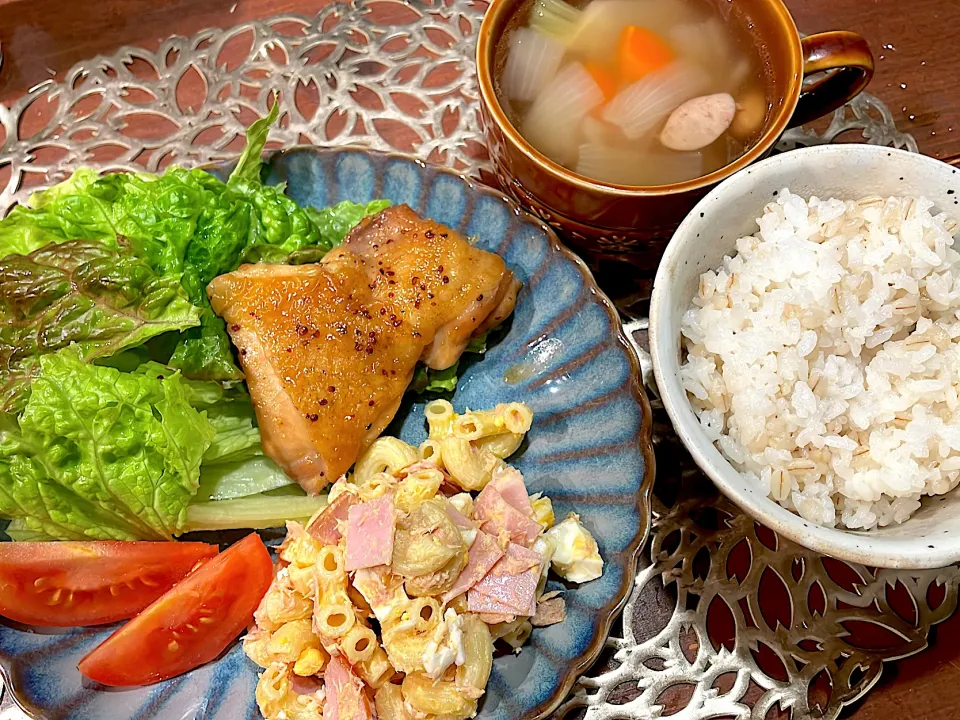 ハニーマスタードチキン定食|hitomiさん