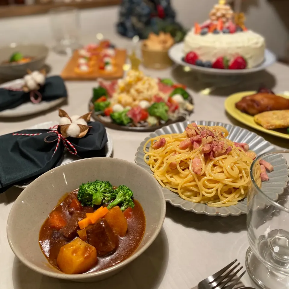 クリスマスディナー🍽🎄|konopiiさん