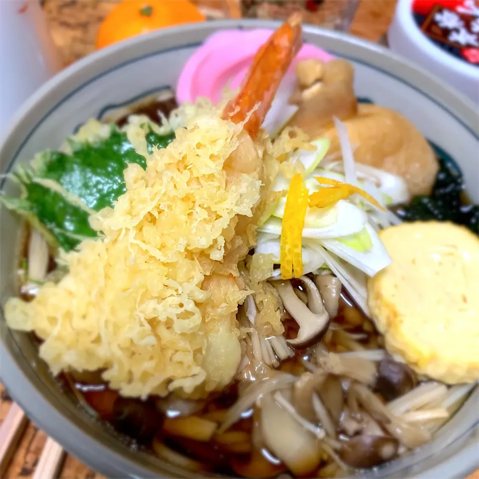 Snapdishの料理写真:早めの年越し蕎麦ランチ|にょんにいさん