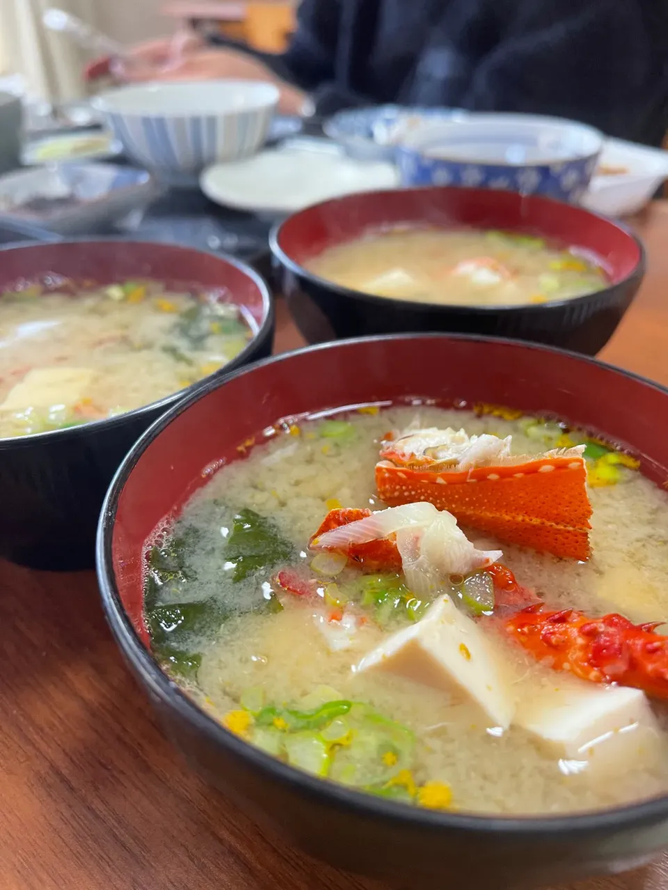 伊勢海老のお味噌汁🦞|かっぱちんさん