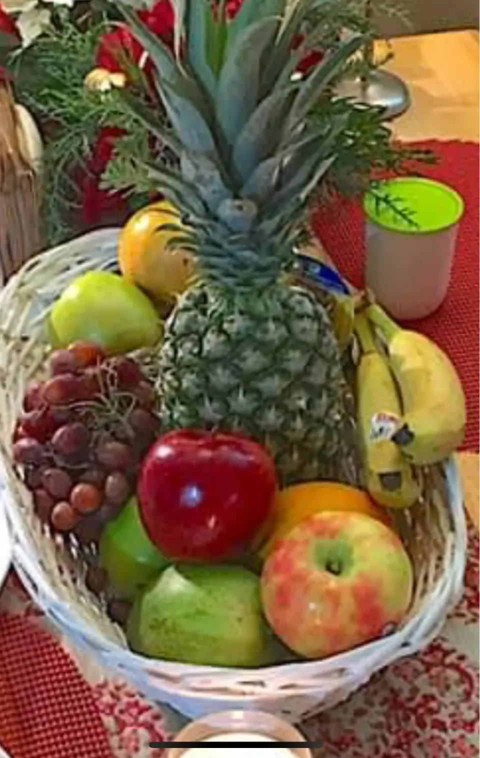 New Year fruit basket🍊🍑🍒🍇🍋🍍🍅🍎|🌺IAnneさん