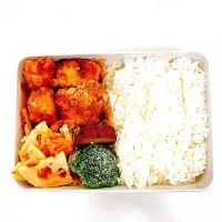 Snapdishの料理写真:唐揚げ弁当|obento☻m☻さん