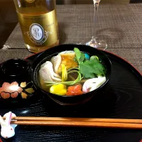 Snapdishの料理写真:関東風お雑煮|りあたろうさん