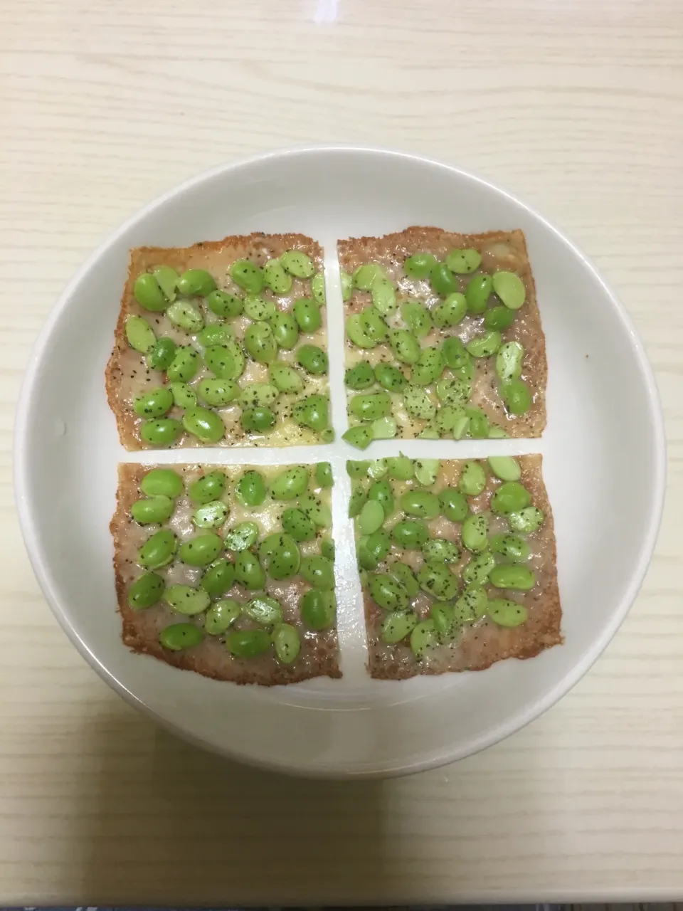 枝豆チーズせんべい|さもだしさん