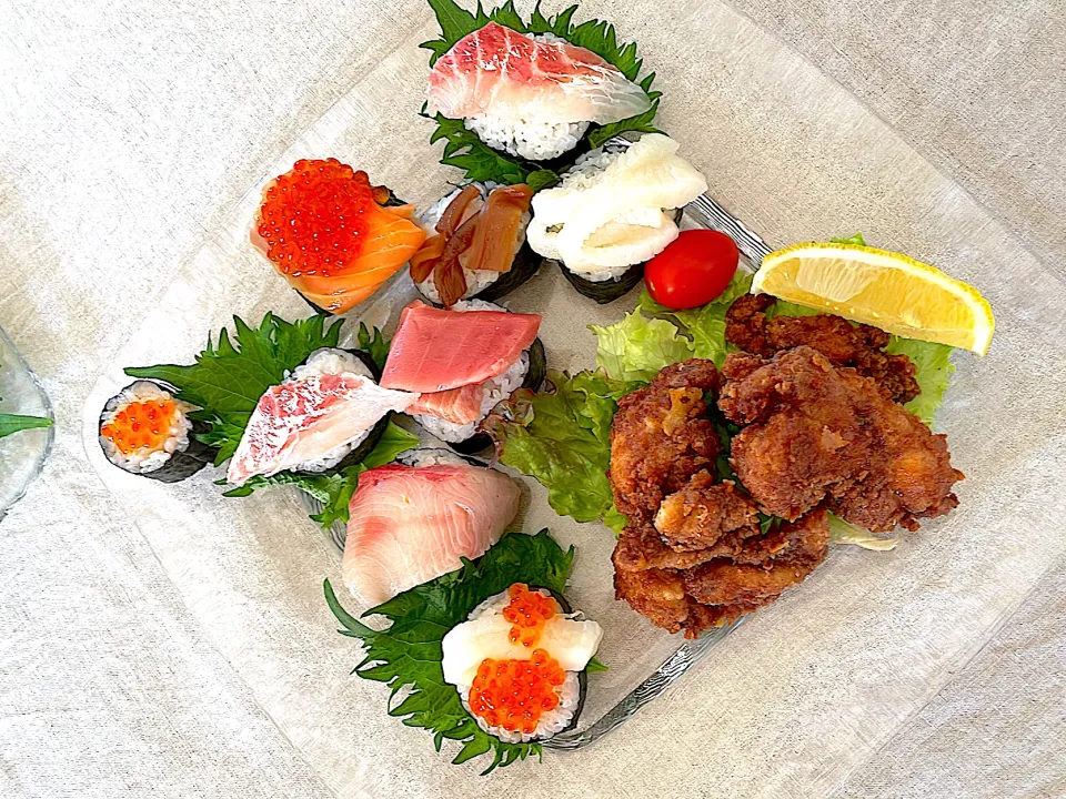 ある意味手巻き寿司なランチ🍣|ayuさん