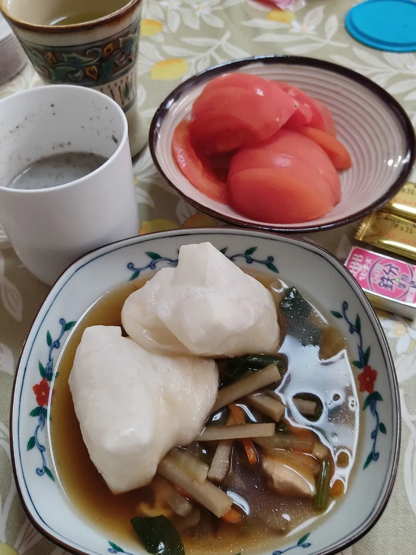 新年最初の食事は雑煮|Rピージャーさん