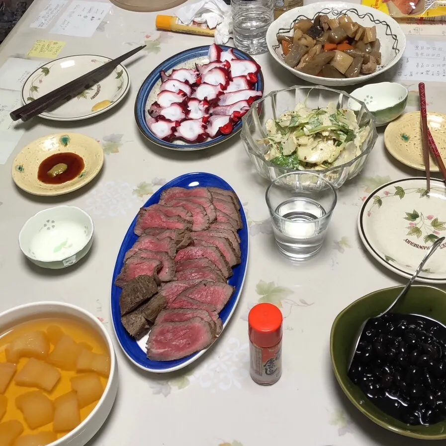 夫の晩ご飯|まめさん