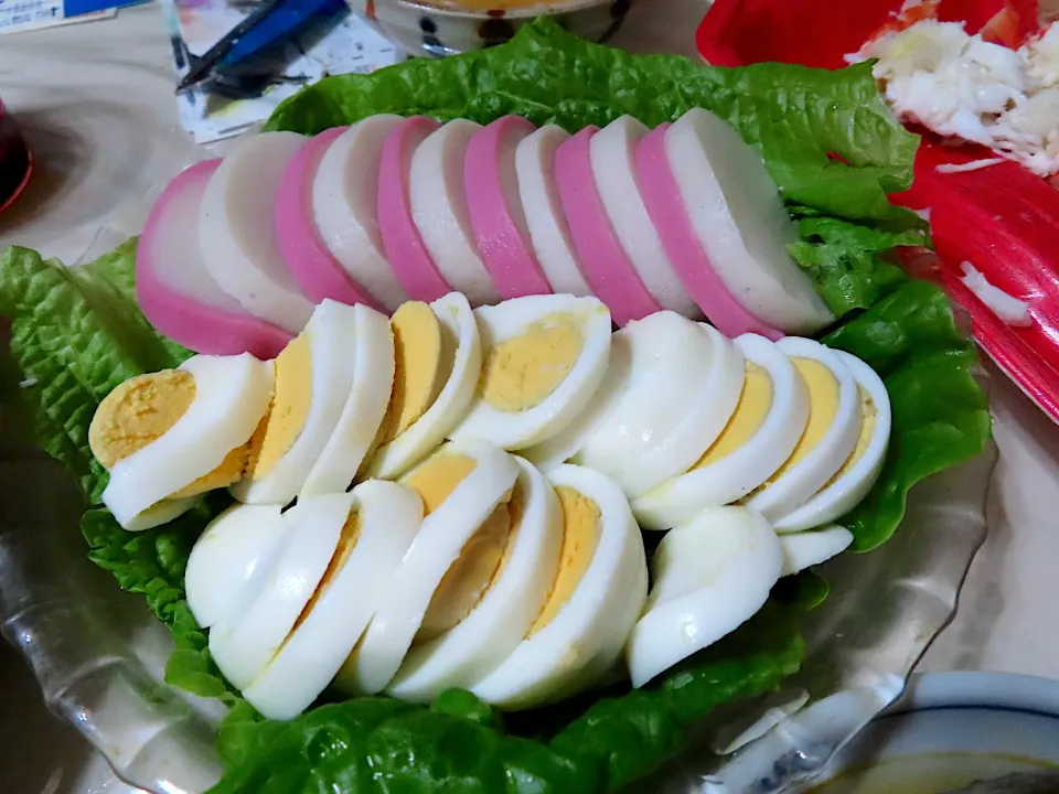 かまぼことゆで卵|Takeshi  Nagakiさん