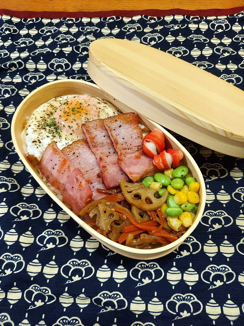 Snapdishの料理写真:旦那さんのお弁当|ももさんさん