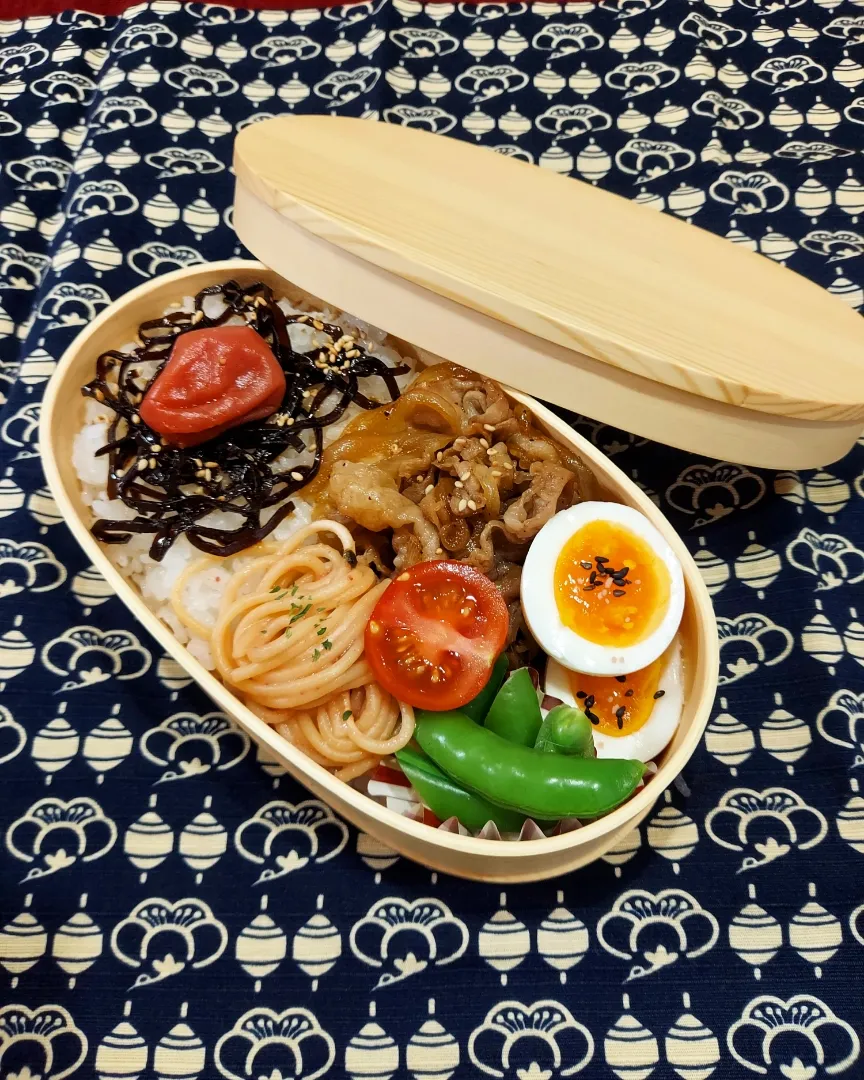 旦那さんのお弁当☺️|ももさんさん