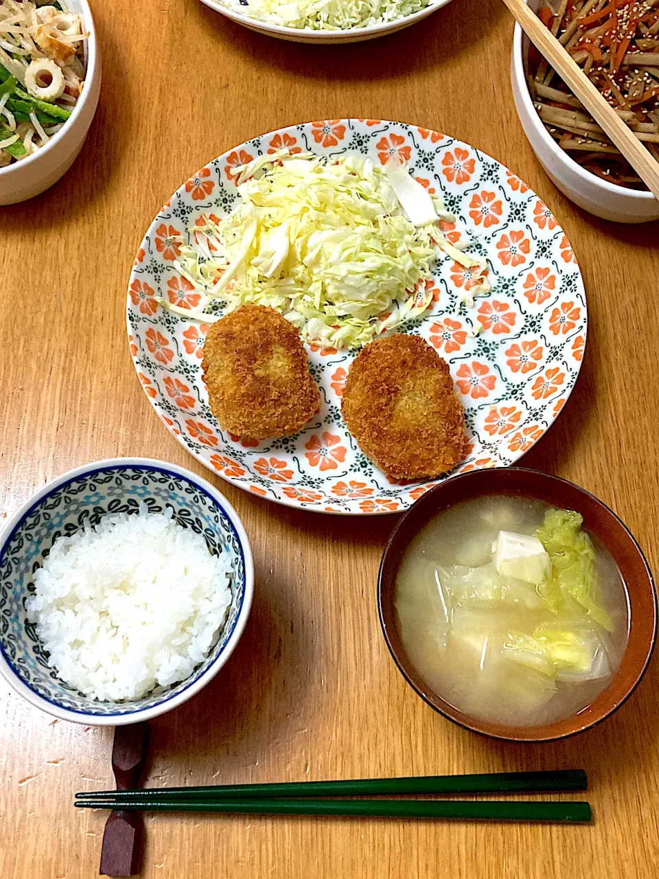 俺の里芋コロッケ定食|Take Cさん