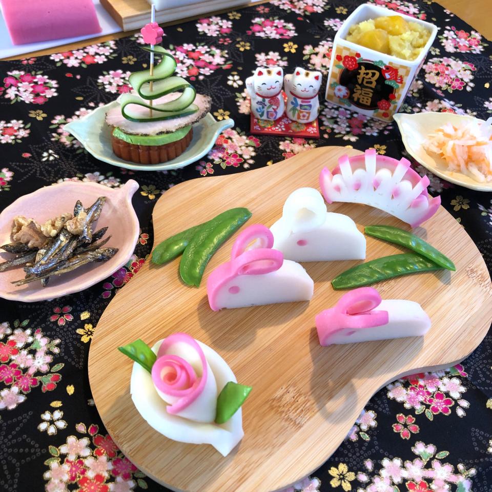 ワンプレートかまぼこでお正月🎍