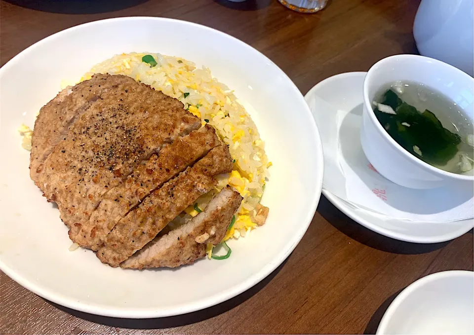 Snapdishの料理写真:鼎泰豊さんの『排骨炒飯』😋|アライさんさん